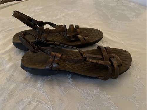 CLARKS Sandali donna Privo By Clark’s comodi bronzo taglia 8 1 2W