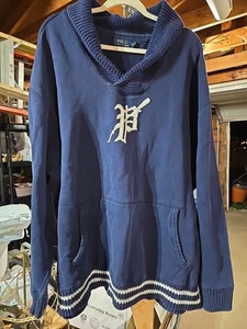 Polo Ralph Lauren Pullover, Eingrifftaschen, Strick Schalkragen P-Wing Herren 4XLT - Bild 1 von 23