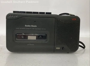 Radio Shack CTR-101 Portable Cassette Tape Recorder Player - Tested - Bild 1 von 8
