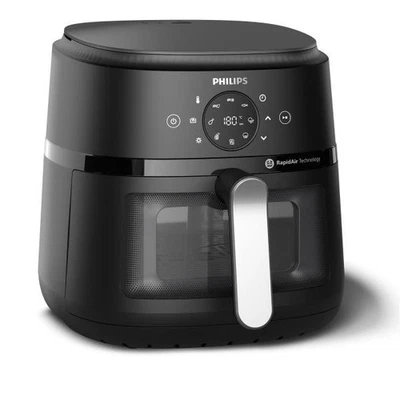 Philips Ped FRIGGITRICE AD ARIA MULTICOOKER XL 6.2 LITRI CON FINESTRA E PROGRAMM