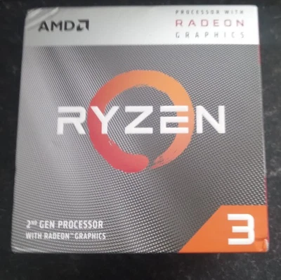 AMD Ryzen 3 3200G, PC processor, 3.6 GHz (maximum frequency: 4.0 GHz), 4 MB L3 C - Image 1 of 4