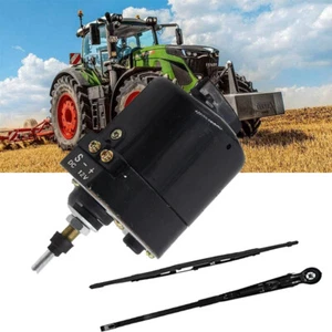 Universeller 12V Scheiben wischer motor oder-arm mit Klinge für Jeep Traktor - Bild 1 von 12