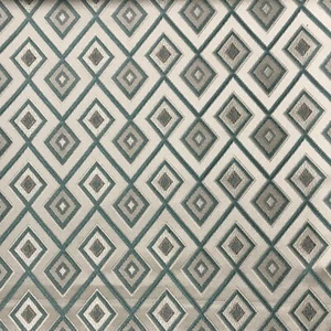 Premium Geometric Design Jacquard Fabric, 54" Wide, Decor, Crafts, by the Yard - Picture 1 of 8
