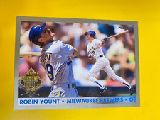 47310  1993 Fleer Final Edition Diamond Tribute #10 Robin Yount
