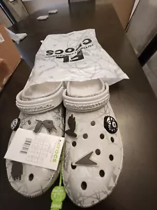 Futura Laboratories x Crocs Classic Clog - Pearl White | Size 11 Ships Same Day - Picture 1 of 6