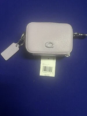 Coach Mini Crossbody Pouch in Lavender NEW - Image 1 of 4