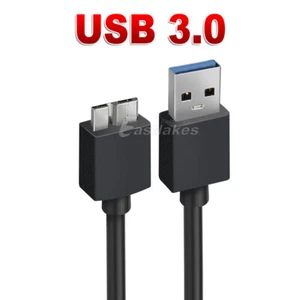 Flexible 1M USB 3.0 Male A to Micro B Cable Cord for External Hard Drive HDD - Picture 1 of 1
