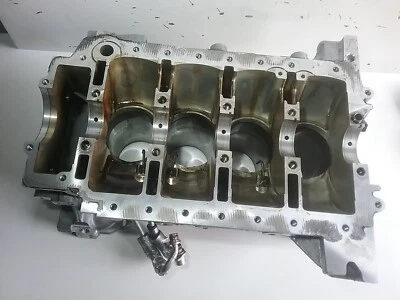 2013-2015 BMW X1 N20 N26 Engine Cylinder Block 2.0L Turbo #7587604 (STORE) - Image 1 of 4