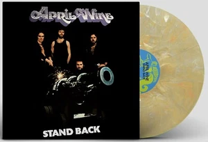 April Wine Stand Back 2021 Ltd Edition Swirl Vinyl 180 Gram RIP Myles Goodwyn - Imagen 1 de 10