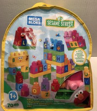 mega bloks lets build sesame street buildable playset