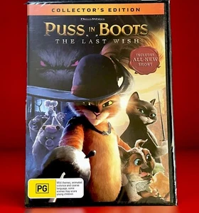 DVD Puss in Boots The Last Wish Collectors Edition R2 R4 Shrek Antonio Banderas - Picture 1 of 4