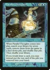 Parallel Thoughts Scourge PLD Blue Rare MAGIC THE GATHERING MTG CARD ABUGames