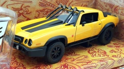 Jada 1/24 Scale Diecast 34263 - Transformers 1977 Chevrolet Camaro Bumblebee - Image 1 of 4