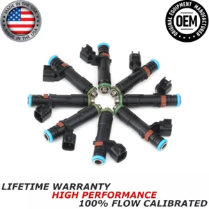 x8 NEW GENUINE SIEMENS FUEL INJECTORS FOR 2005, 2006, 2007 Ford F-150 5.4L V8 - Picture 1 of 5