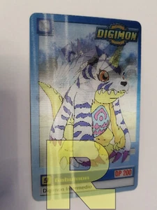 Gabumon / Garurumon ® Digimon Lenticolare 9 di 15 ® Bandai 1999 ® Italiano EX - Picture 1 of 5