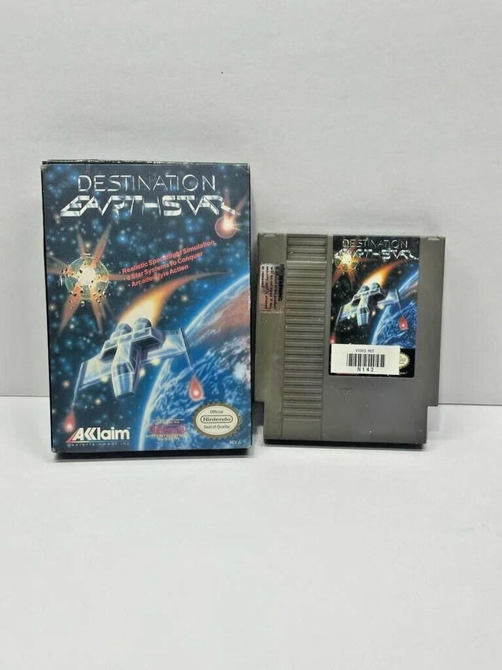 Destination Earthstar (Nintendo Entertainment System, 1990) CIB - Image 1 of 1