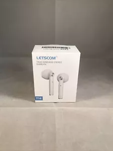 Letscom Wireless Earbuds, Bluetooth 5.0 Earbuds In Ear True Wireless Stereo Head - Picture 1 of 3