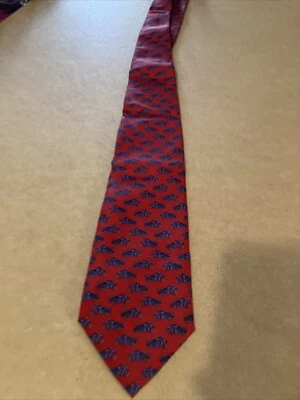 Corbata Ralph Lauren RLL motociclista diseñador. Etiqueta verde. Foto 1 de 4