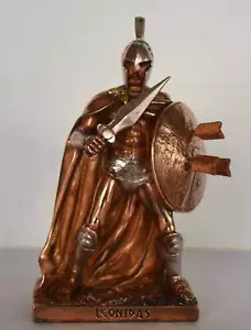 Leonidas - Spartan King - 300 - Thermopylae - 480 BC - Copper Plated Alabaster - Picture 1 of 8