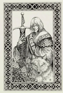 "Elric" by Robert Gould - Fantasy Art Print - Bild 1 von 1
