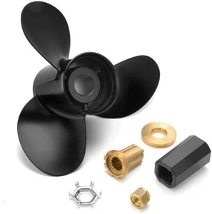 48-77344A45 New Aluminum Outboard Propeller 13 1/4 x17 For Mercury 60 -125hp - Picture 1 of 8
