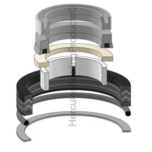 Kit de sello de cilindro de ángulo estabilizador de oscilación G105525 se adapta a estuche 680B 680C 680E 680G - Imagen 1 de 1