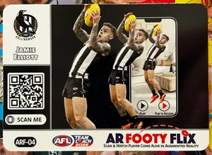 AFL Teamcoach 2025 - JAMIE ELLIOTT (COLLINGWOOD) AR Footy Flix ARF-04 - Picture 1 of 3