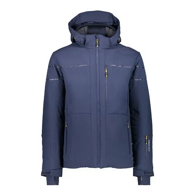 CMP Skijacke Snowboardjacke MAN JACKET ZIP HOOD dunkelblau winddicht - Bild 1 von 3