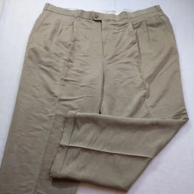 Pantalones de vestir plisados Alexander Lloyd Executive Separates para hombre talla 50 32 P5 Foto 1 de 4