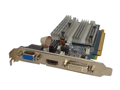 SAPPHIRE GEFORCE 9300GE 256MB DDR2 PCI-E SCHEDA GRAFICA DVI HDMI VGA #GK10226 - Immagine 1 di 2