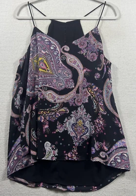 Blusa Top Express Barcelona Reversible Cami Negra X-Pequeña Boho Vintage Foto 1 de 4