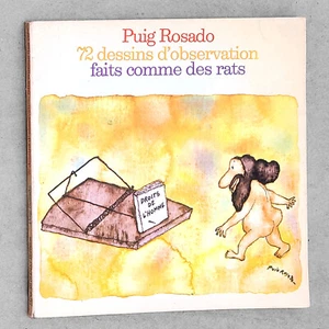 72 dessins d'observation faits comme des rats 1975 Puig Rosado Antifascist Humor - Picture 1 of 5