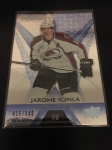 2016-17 Upper Deck Trilogy JAROME IGINLA Blue /849