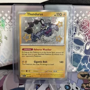 Thundurus 139/091 Sv: Paldean Fates Holo - Picture 1 of 2