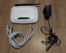 TP Link Router Home Network 150 Mbps Wireless N Router TL-WR740N With Cables