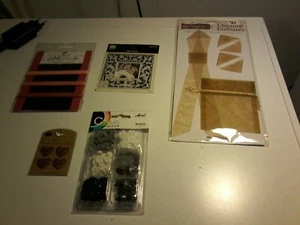 5X  EMBELLISHMENTS/STICKERS FOR SCRAPBOOKING  NEW IN DIFFRRENT THEMA'S  (O) - Picture 1 of 3
