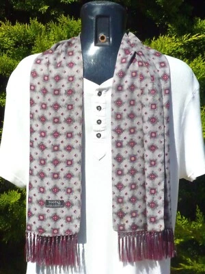 Vintage Tootal Scarf Cravat Dapper Neckwear Scooter Mod Indie Ascot Goodwood - Image 1 of 4