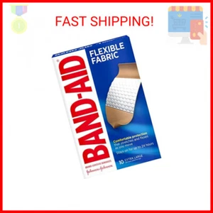 Band-Aid Marke flexible Gewebe selbstklebende Bandagen für Wundversorgung & Erste Hilfe, ext - Bild 1 von 2