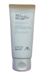 Mint & Dead Sea Salt Deep Cleansing Face Mask 100ml AA Skincare - New & Sealed - Picture 1 of 1