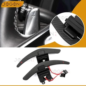 Magnetic Matte Carbon For Corvette C8 Stingray E-Ray 20+ Shift Paddle Extension - Picture 1 of 11