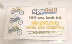 Suzuki Bolt Kit DR-Z DR 100 110 125 200 250 350 400 650 DRZ Body Plastic 150pc - Picture 1 of 6