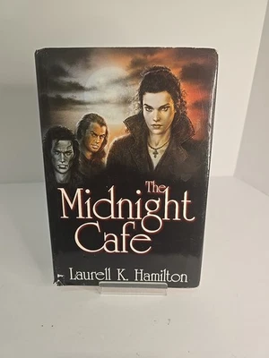 The Midnight Café Laurell K. Hamilton HC 1998 OOP Anita Blake Vampire Hunter Foto 1 de 4