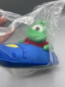 Peluche de peluche PopCap Games 2008 Splork From Peggle Alien In Spaceship NUEVO RARO - Imagen 1 de 22