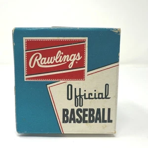 Vintage Rawlings Official Baseball Sealed Box Model RO Cowhide Leather - Picture 1 of 6