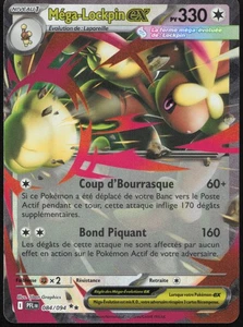 Carte Pokémon Méga-Lockpin-ex  084/094    Flammes Fantasmagoriques Français - Imagen 1 de 2