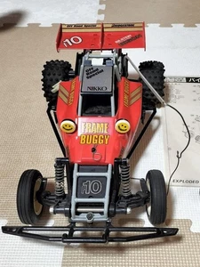 NIKKO Bison F-10 RC Frame Buggy Red with Remote Control and Box - Picture 1 of 10