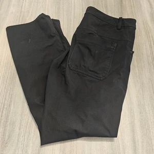 Lululemon Mens Black ABC Classic Pant Relaxed Size 32 Casual Everyday - Picture 1 of 8