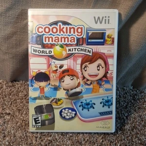 Wii Cooking Mama: World Kitchen Nintendo Wii, 2008 CIB completo con manuale  - Foto 1 di 18