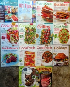 BEST OF FINE COOKING Magazine - Fourteen (14) Issues from 2006-2017 - Picture 1 of 4
