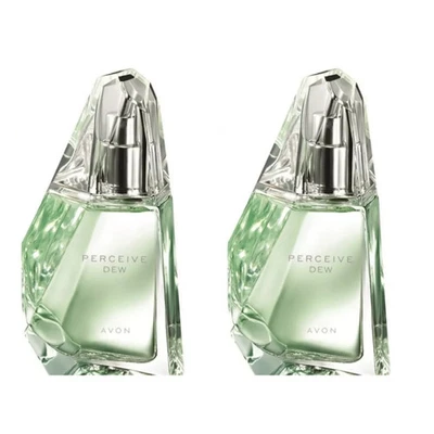 AVON PERCEIVE DEW Damen Eau de Toilette 2x50 ml - Bild 1 von 2